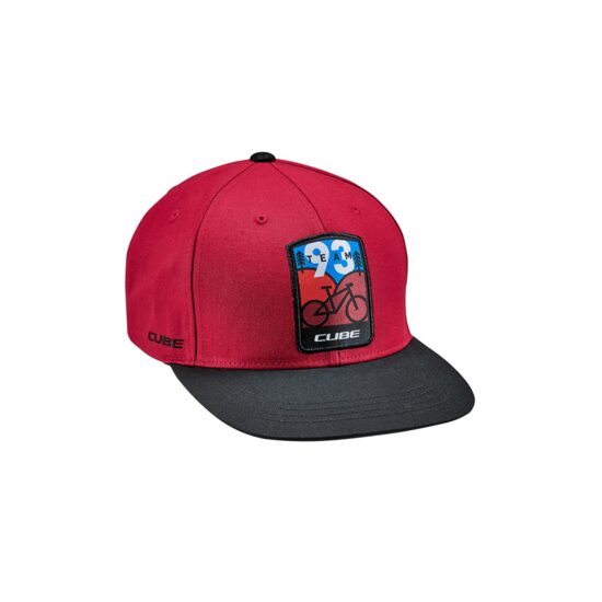 Sapca CUBE Freeride Cap Team 93 red´n´black Rosu-negru