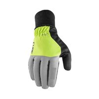 MANUSI CUBE GLOVES WINTER LONG FINGER X NF GREY´N´YELLOW XS