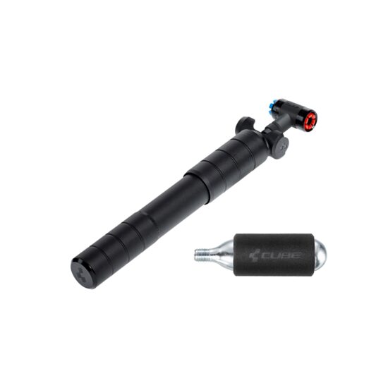 Pompa CUBE RACE HYBRID HV black Negru