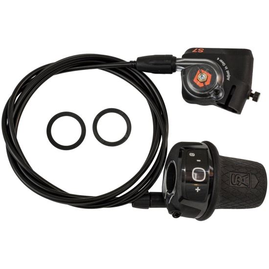 SunRace Twist Shifter S7 cu Click Box pentru viteze butuc Sram cu 7 trepte