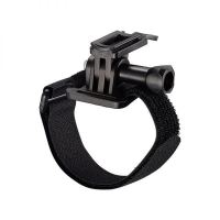 Suport Infini HM01, plastic/banda scai, pentru farul de bicicleta I-236P, I-264P, I-265P, montare casca