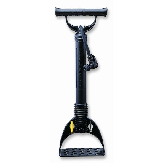 Pompa mare plastic cu talpa GF-04, neagra, valva dubla 