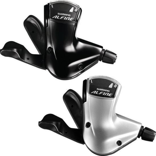 MANETA SCHIMBATOR SHIMANO ALFINE SL-S7000-8 INTERNAL GEAR 8V NEGRU (CJ-S7000-8)