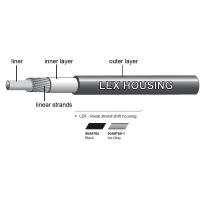Camasa bowden schimbator Jagwire LEX, neagra, diam. 4mm JAG5043