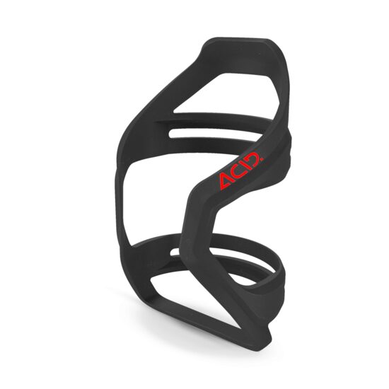 SUPORT BIDON ACID UNIVERSAL BOTTLE CAGE Black red
