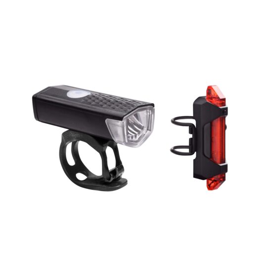 SET LUMINI RFR POWER LIGHTING USB Negru