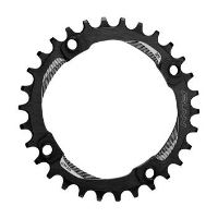Foaie angrenaj Funn Solo Narrow-Wide, alu 7075, 34T, BCD 104, pt 10-11vit