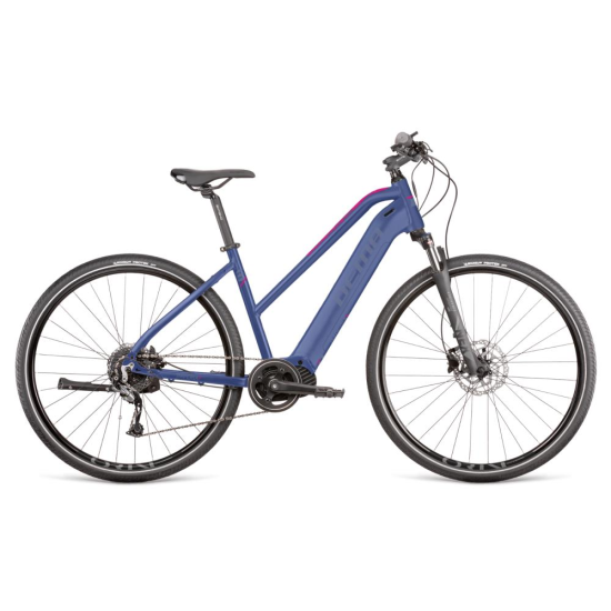 Bicicleta Electrica 28" DEMA IMPERIA 5  Blue-Chameleon-Magenta M/18'