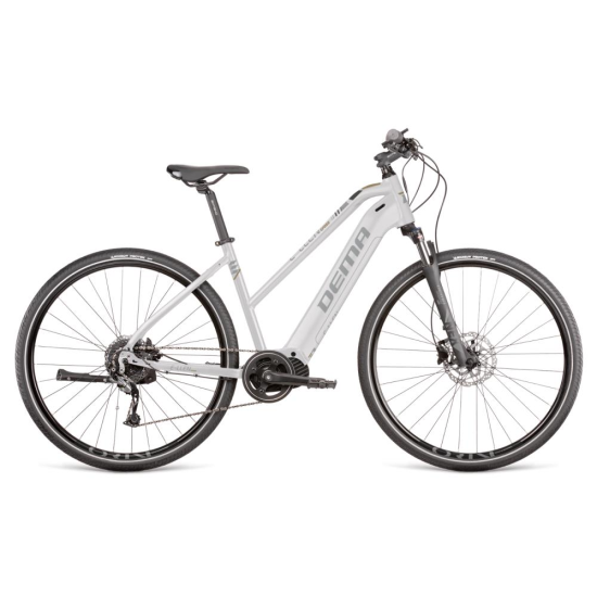 Bicicleta Electrica 28" DEMA E-LLEN SPORT White-Gold M/18'