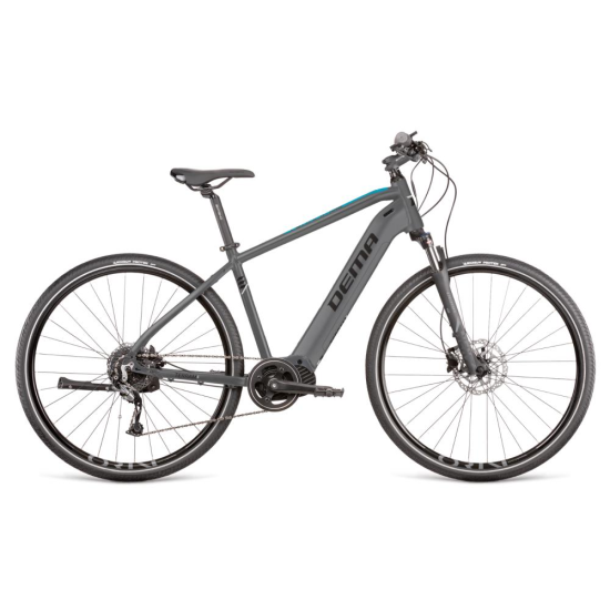 Bicicleta Electrica 28" DEMA TERRAM 5  Grey-Glue M/18'
