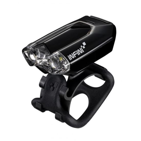 Far Infini I-260W, 2 leduri, 4 functii, negru, USB