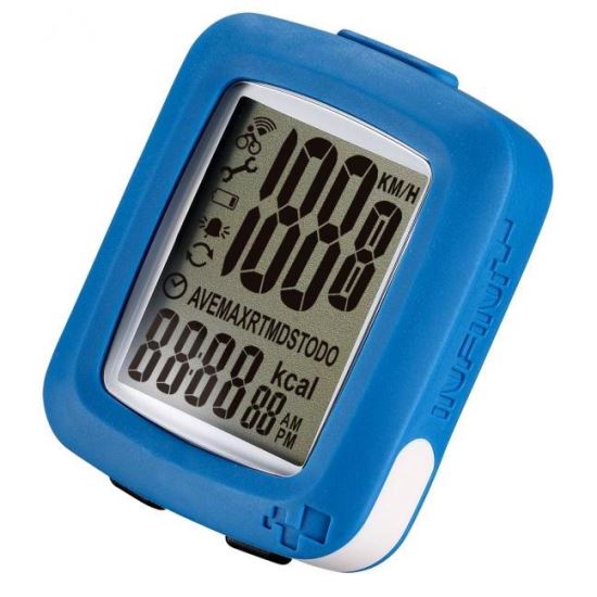 Vitezometru Infini Maia 10, cablu, 10 functii, albastru