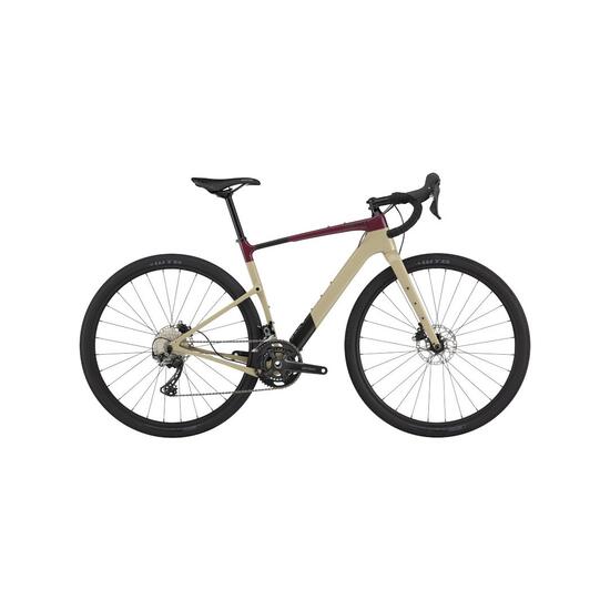 BICICLETA CANNONDALE TOPSTONE CARBON 3 QUICKSAND BLACK CHERRY M