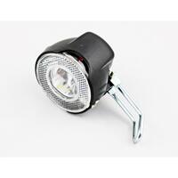 Far clasic, cu bateri 2xAA, 1 led, 10 Lux, cu intrerupator, suport, L227