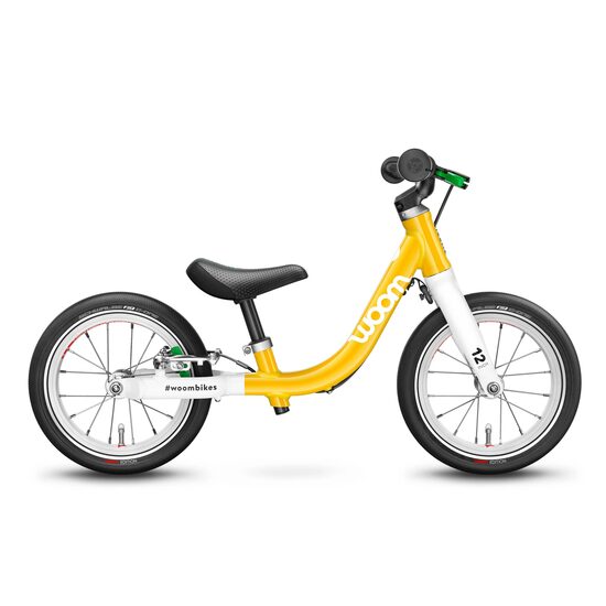 Bicicleta copii WOOM 1 12" Sunny Yellow