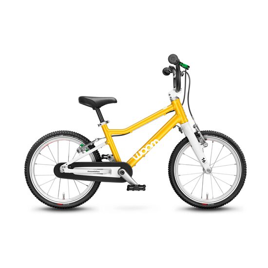 Bicicleta copii WOOM 3 16" Sunny Yellow