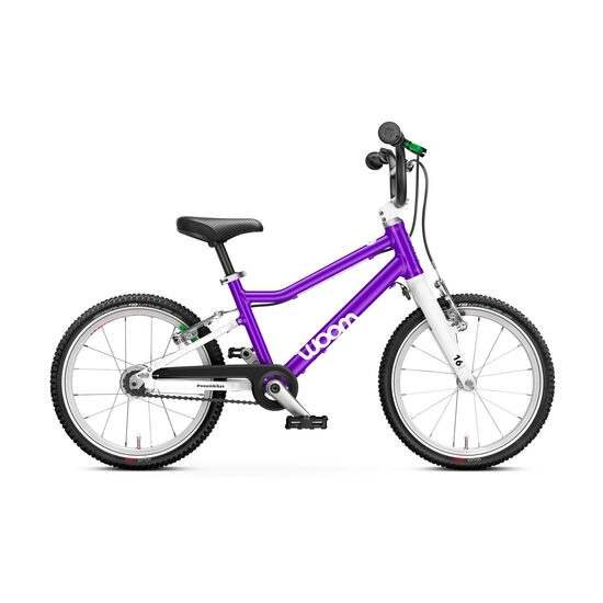 Bicicleta copii WOOM 3 16" AUTOMAGIC Purple Haze