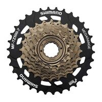 BLOC DE PINIOANE PE FILET SHIMANO TOURNEY MF-TZ500-7, 7 VIT., 14-34T, VRAC