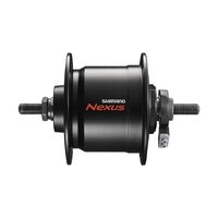 BUTUC FATA SHIMANO DYNAMO DH-C3000-2N-NT NEXUS 6V 2.4W E2 TERMINAL BLACK 36H/ OLD 100mm