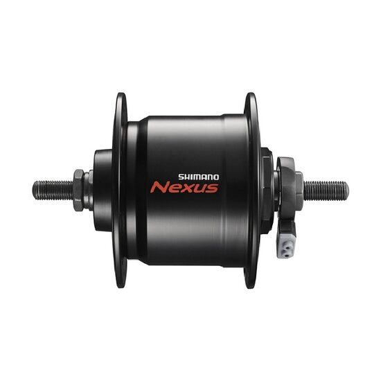 BUTUC FATA SHIMANO DYNAMO DH-C3000-2N-NT NEXUS 6V 2.4W E2 TERMINAL BLACK 36H/ OLD 100mm