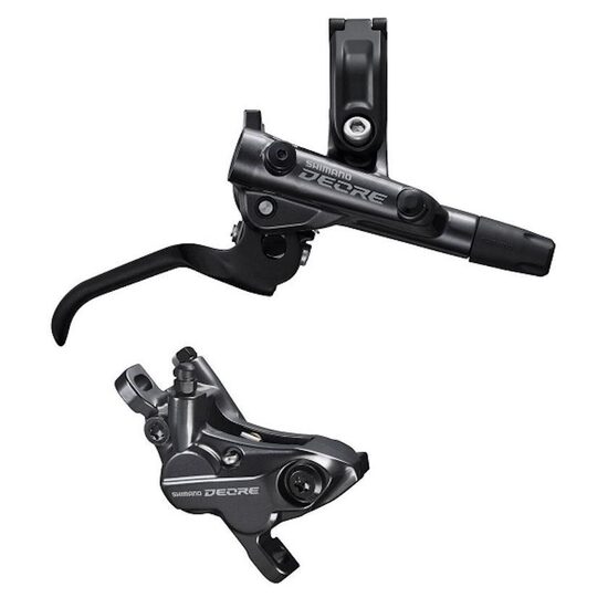 FRANA DISC HIDRAULICA SHIMANO DEORE BL-M6100/BR-M6120 FATA, PLACUTE METAL, J-KIT