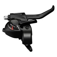 MANETA SCHIMBATOR/FRANA SHIMANO ST-EF41-7R, DREAPTA 7 VIT., CABLU DE SCHIMBATOR 2050MM, 2 DEGETE, PT. V-BRAKE, NEGRU, VRAC