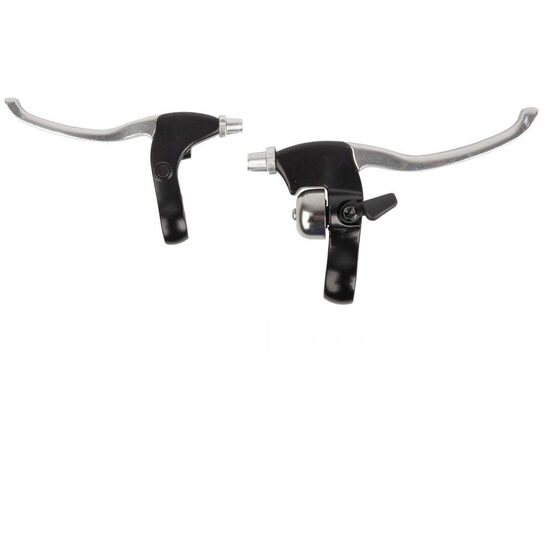 Set Manete Frana cu Sonerie SXT Aluminiu 3-4 degete