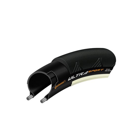 Anvelopa Continental UltraSport2 25-622 (700-25C) negru/alb