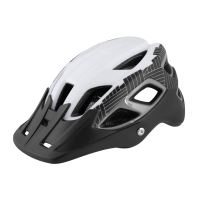 Casca Force Aves MTB E-bike, Alb-Negru Mat 