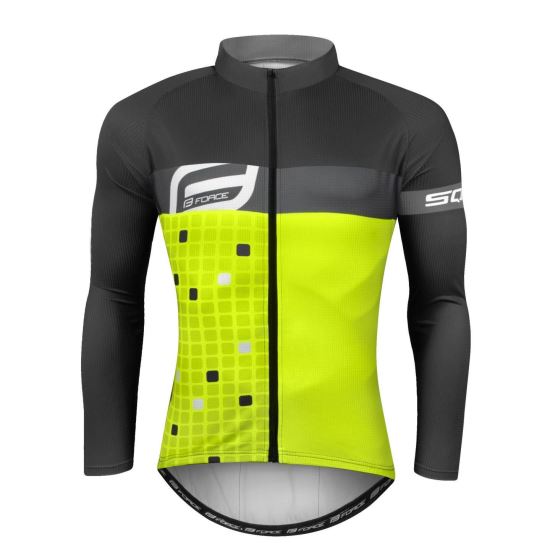 Bluza Force Square Fluo-gri