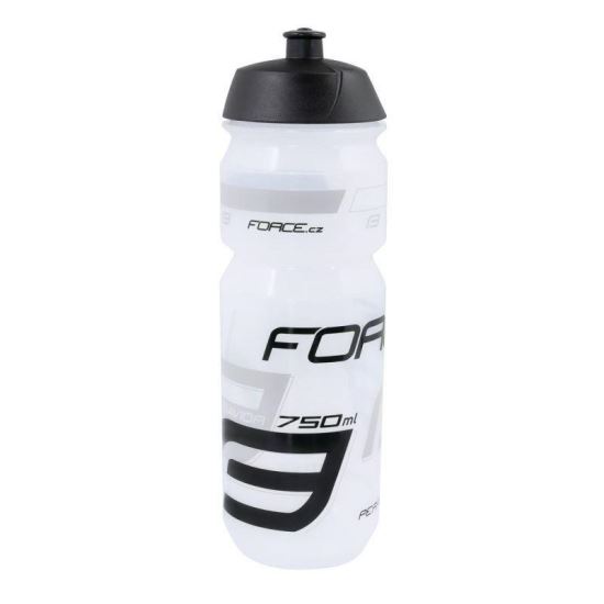 Bidon Force Savior 0.75l Transparent/Negru/gri