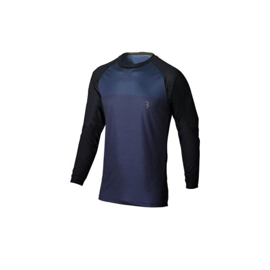 Tricou BBB Adventure SwitchBack Maneca Lunga Gri L