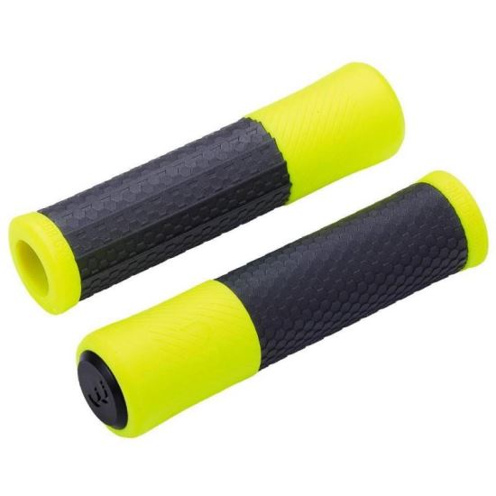 Gripuri BBB Viper 130mm Negru/Galben Neon