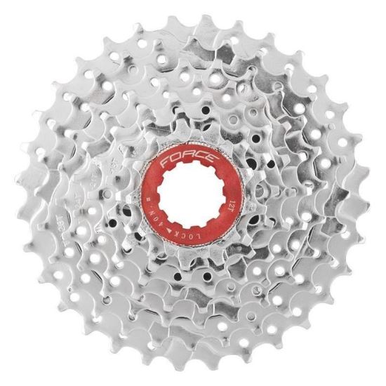 Pinioane pe caseta Force 8v 12-32T crom