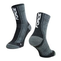 Sosete Force Freeze gri/negru/alb 