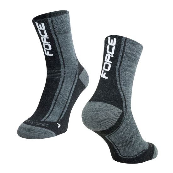 Sosete Force Freeze gri/negru/alb 