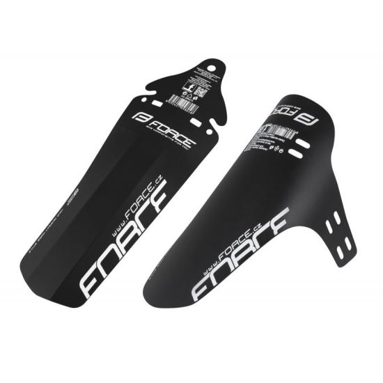 Set aparatori Force sub sa/furca plastic negru