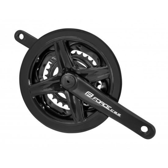 Angrenaj Force C8.5 Al 48/38/28T 170 mm negru