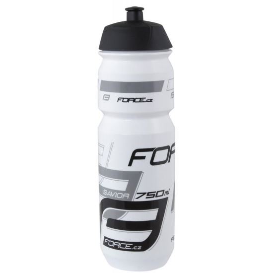 Bidon apa Force Savior 0.75l alb/gri/negru