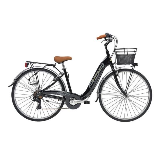 Bicicleta Adriatica Relax 26 6V neagra 450mm