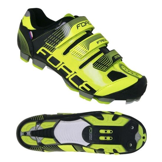 Pantofi Force Free MTB fluo/negru