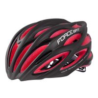 Casca Force Bat negru/rosu mat L-XL
