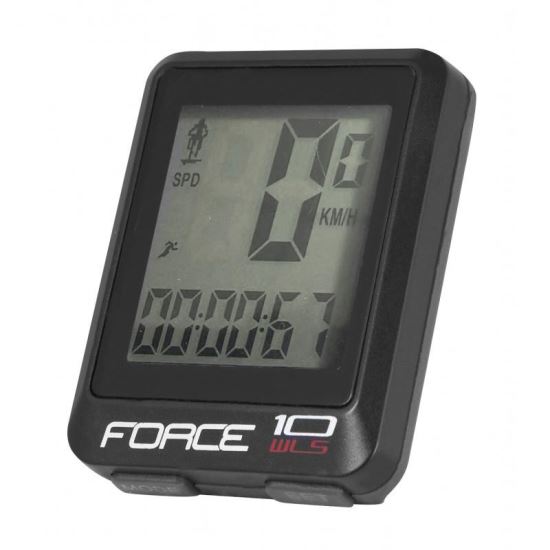Ciclocomputer Force WLS 10F fara fir negru
