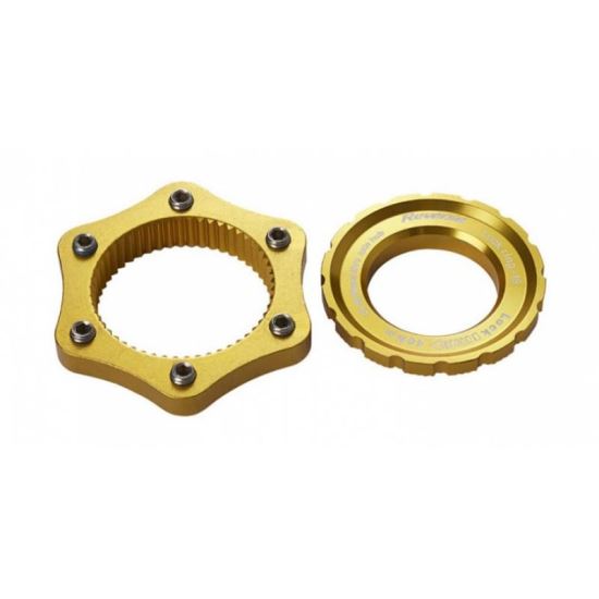 Adaptor centerlock Reverse auriu