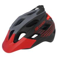 Casca Force Raptor MTB gri/rosu 