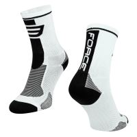 Sosete Force Long alb/negru 