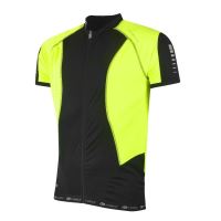 Tricou ciclism Force T12 negru/fluo 