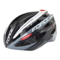 Casca Force Road Pro negru/gri/alb S-M