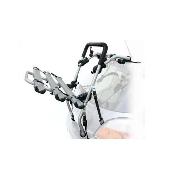 Suport auto pe haion Padova pentru 3 biciclete otel gri