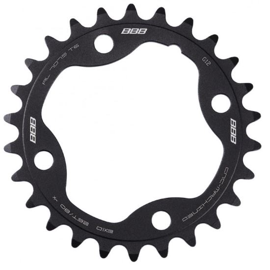 Placa pedalier  MTBGear comp. 2x10 Sram XX 26T/80 mm